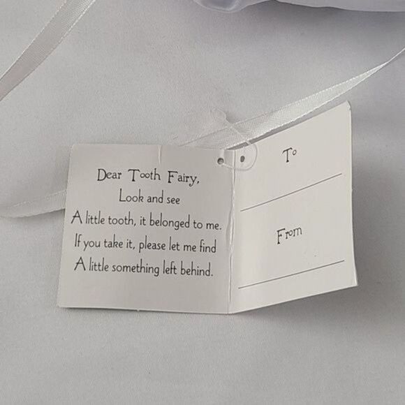 Lillian Rose Tooth Pillow, Lost and Found, 6.5" x 7.5" - Picture 7 of 9